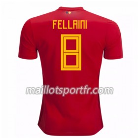 Maillot de Foot Belgique Fellaini 8 Domicile Coupe du monde 2018